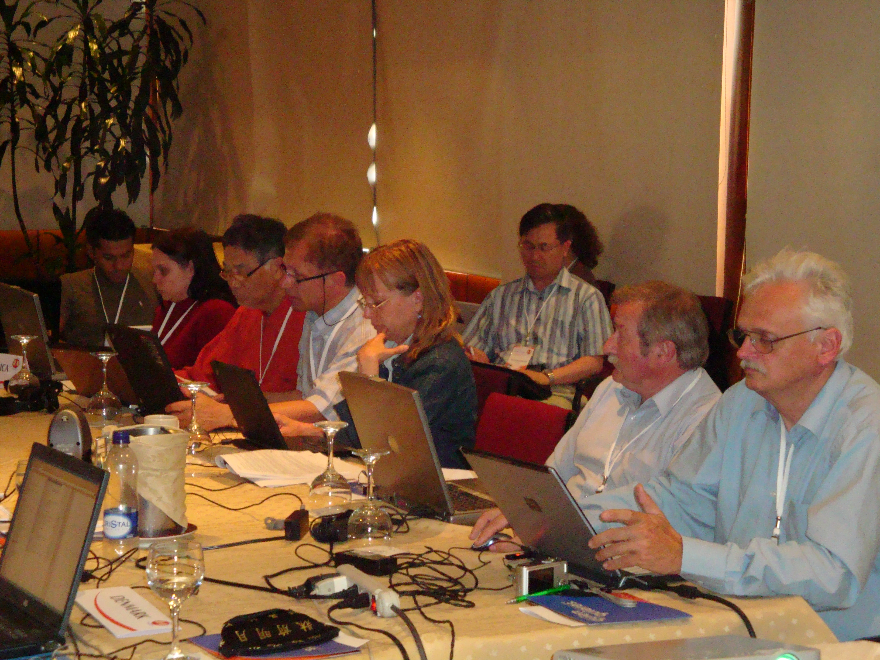 reunión del TC37 en Bogotá, 2009